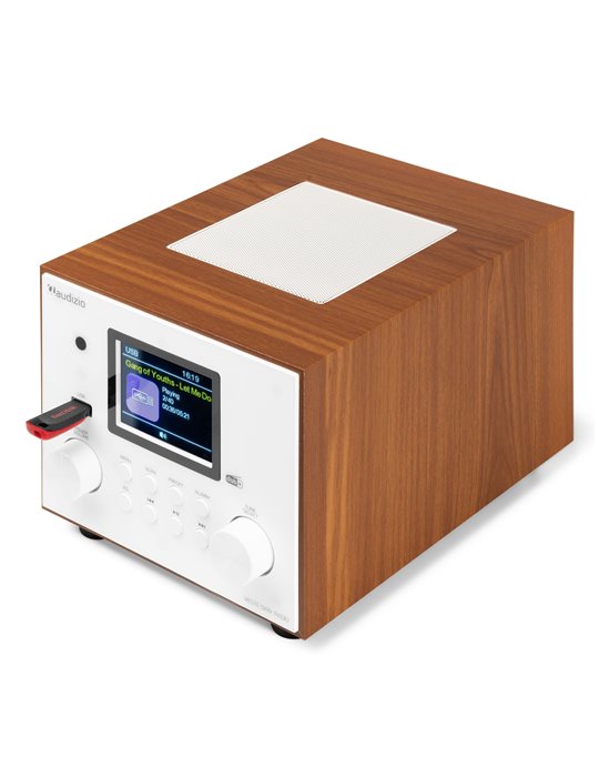 Vieste Radio DAB+ con subwoofer Blanco