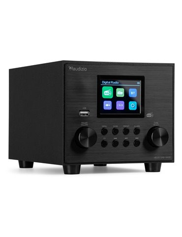 Vieste Radio DAB+ con subwoofer negro