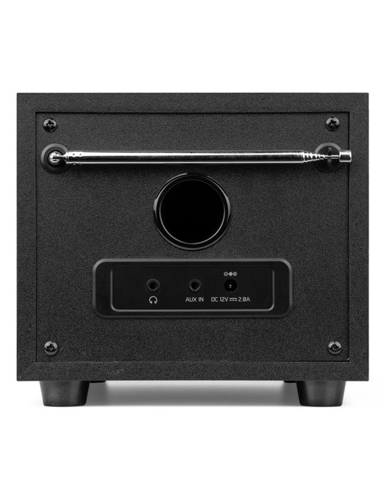 Vieste Radio DAB+ con subwoofer negro