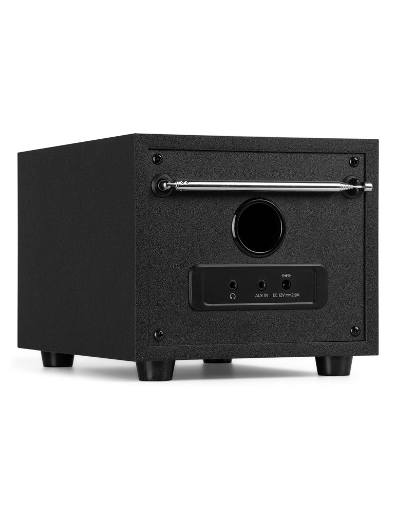 Vieste Radio DAB+ con subwoofer negro
