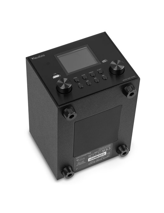 Vieste Radio DAB+ con subwoofer negro