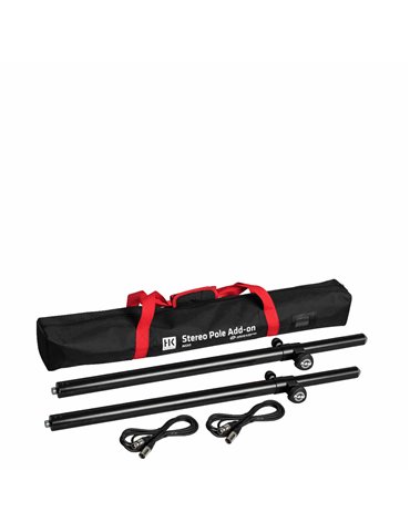 MÁSTIL M20 C/ CABLE XLR (PAREJA)