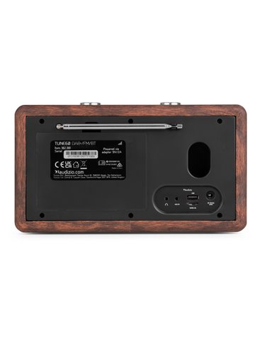 Tune60 DAB Radio Retro Madera Oscura 2
