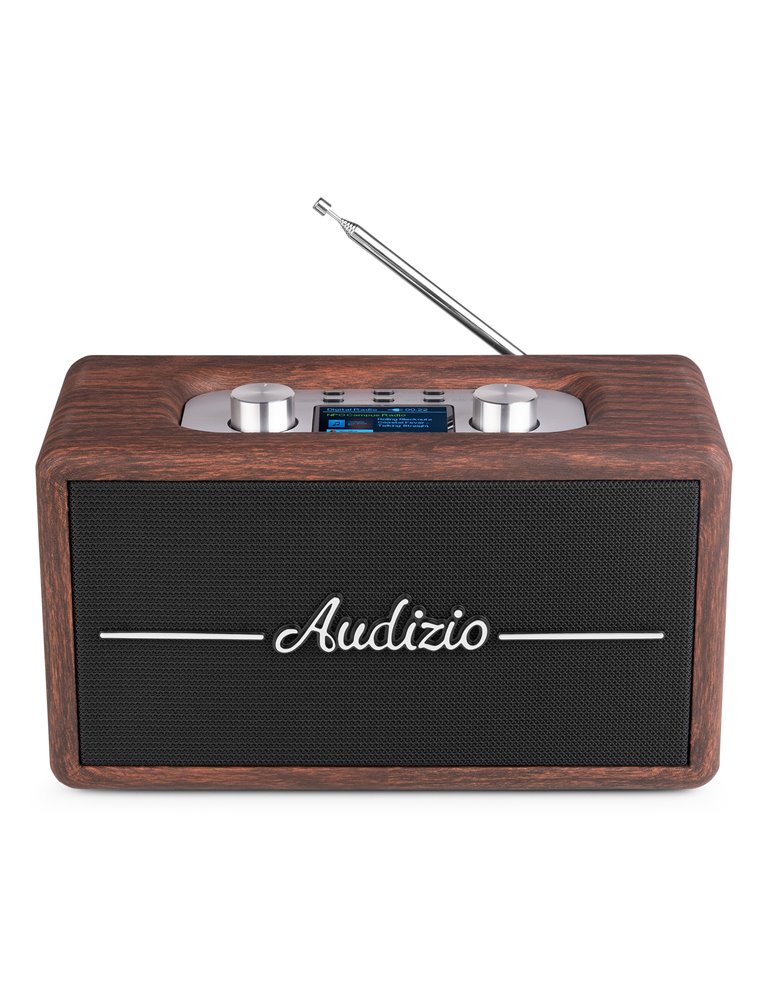 Tune60 DAB Radio Retro Madera Oscura