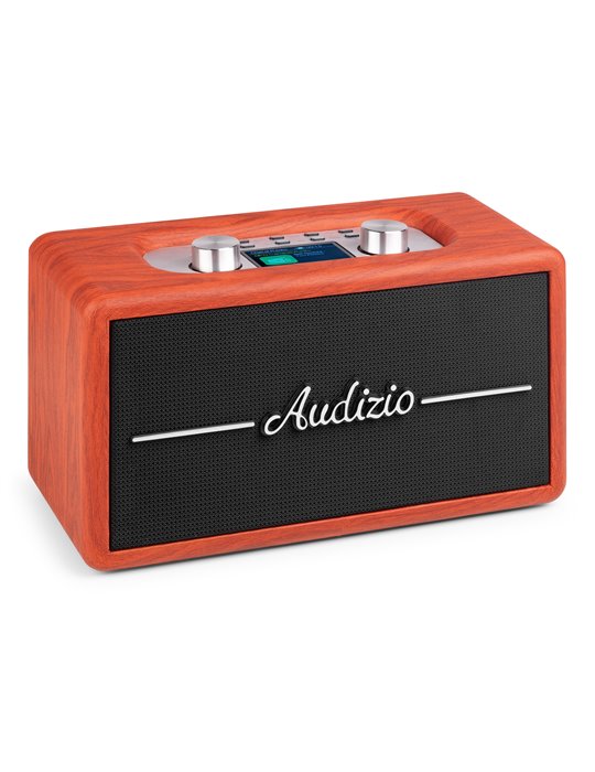 Tune60 DAB Radio Retro madera de cereza