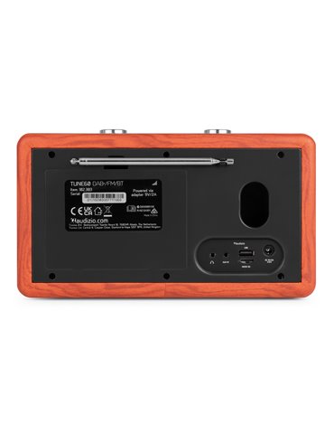 Tune60 DAB Radio Retro madera de cereza 2