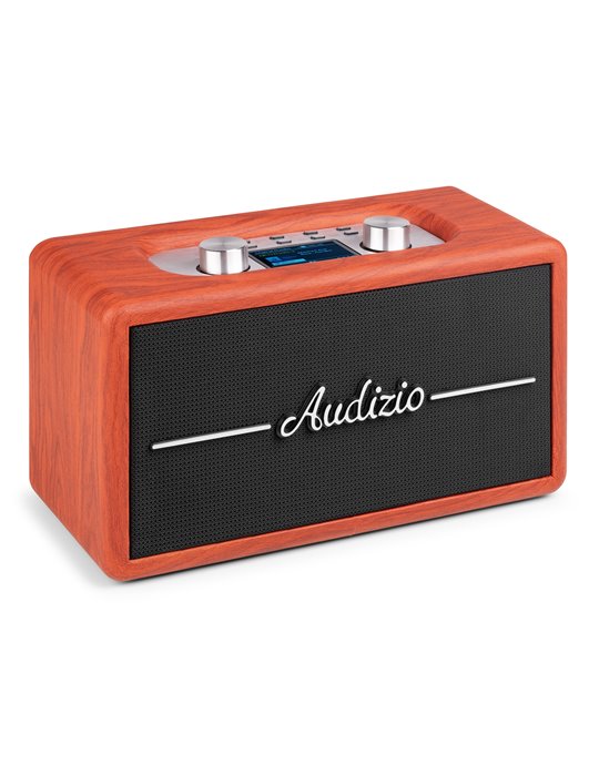 Tune60 DAB Radio Retro madera de cereza