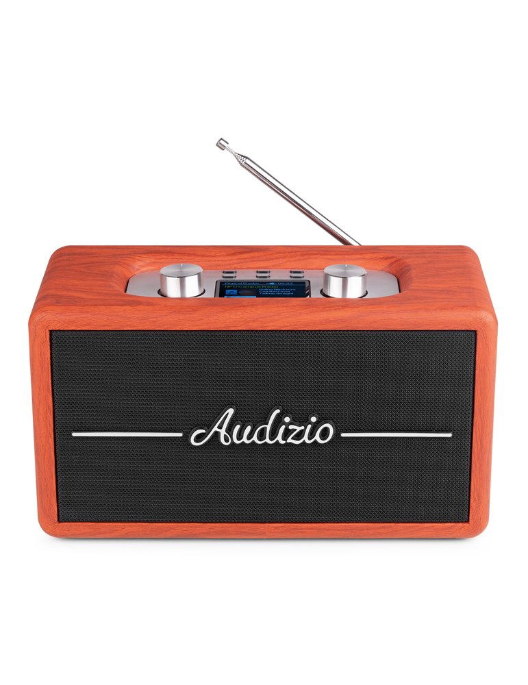 Tune60 DAB Radio Retro madera de cereza