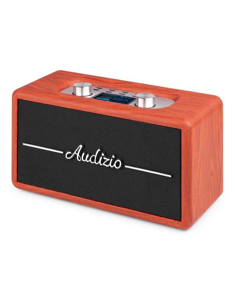 Tune60 DAB Radio Retro madera de cereza