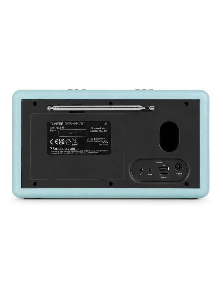Tune60 DAB Radio Retro Azul