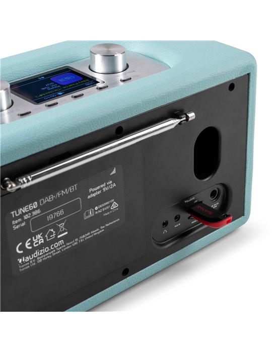 Tune60 DAB Radio Retro Azul
