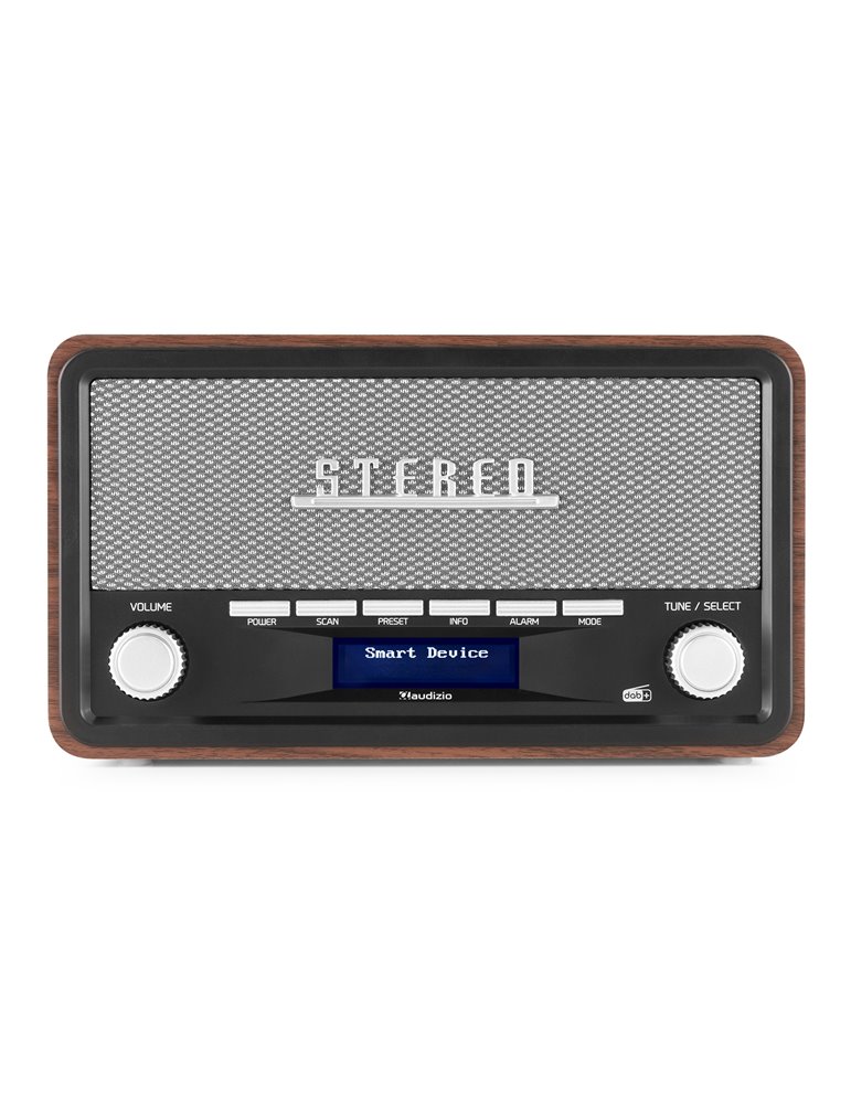Foggia Radio Retro DAB+ Gris