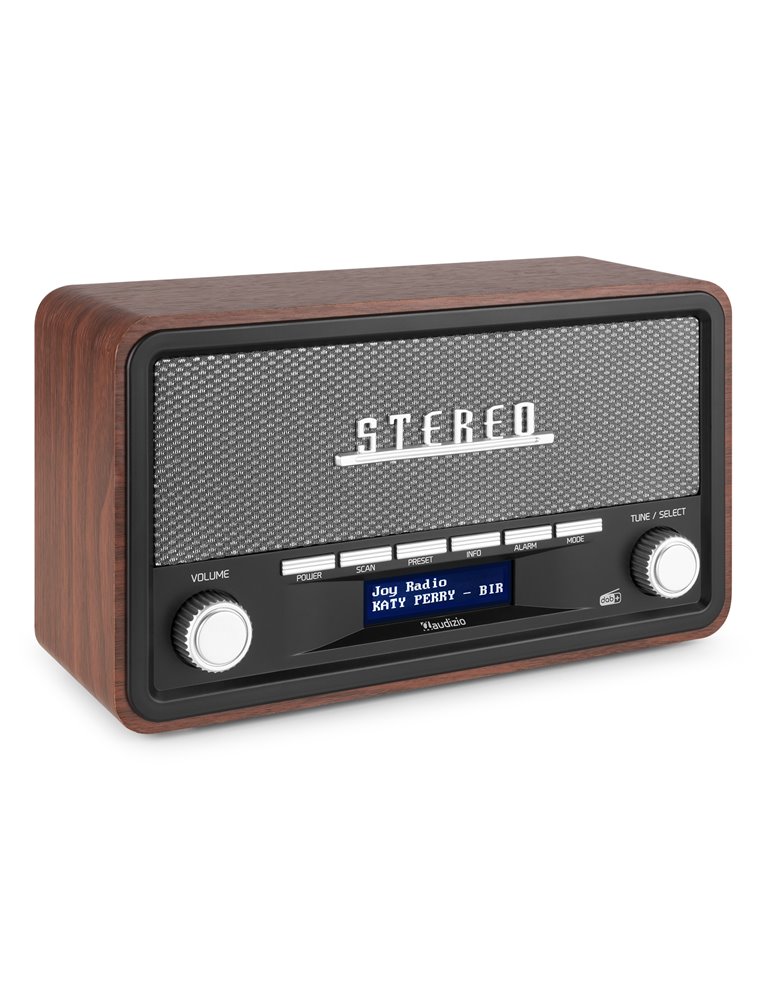Foggia Radio Retro DAB+ Gris