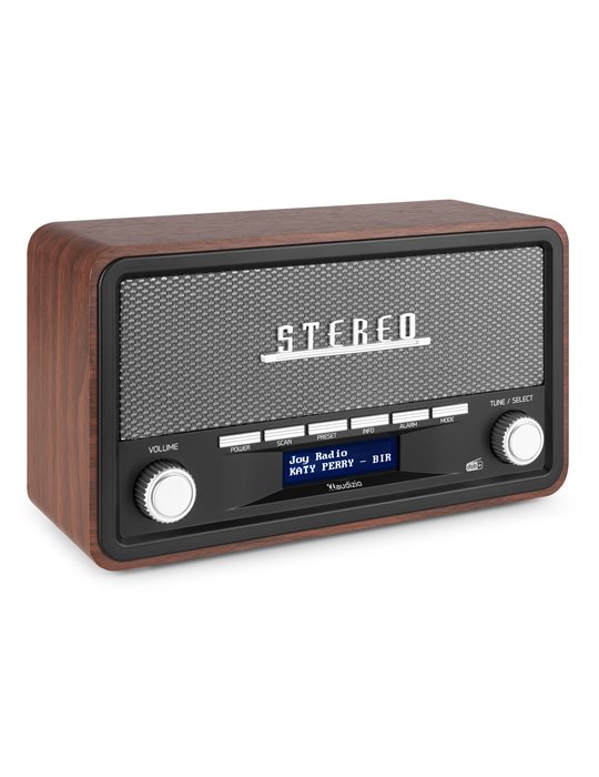 Foggia Radio Retro DAB+ Gris