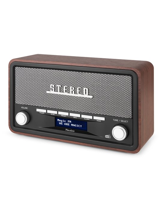 Foggia Radio Retro DAB+ Gris