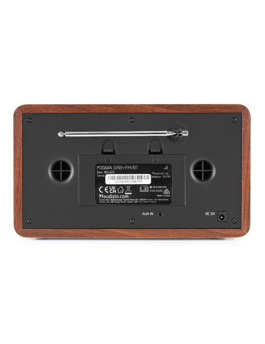 Foggia Radio Retro DAB+ Gris