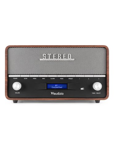 Corno Radio Retro DAB+ Gris 2