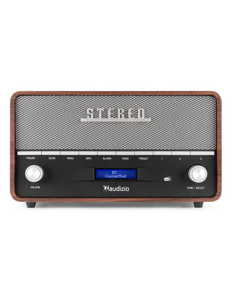 Corno Radio Retro DAB+ Gris