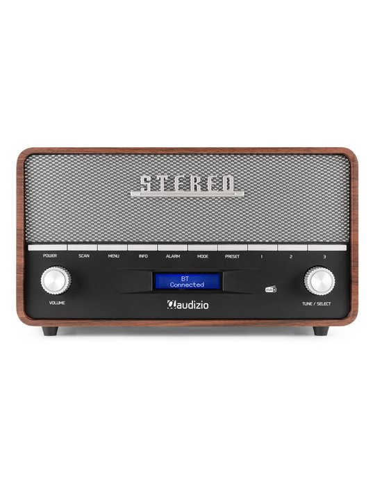 Corno Radio Retro DAB+ Gris