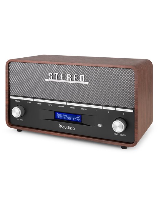 Corno Radio Retro DAB+ Gris