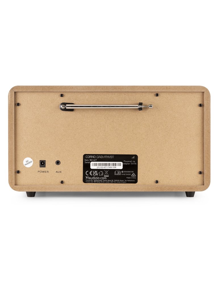 Corno Radio Retro DAB+ Gris