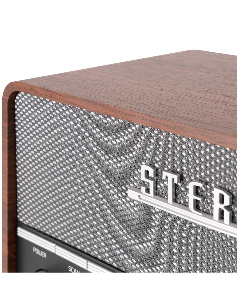 Corno Radio Retro DAB+ Gris