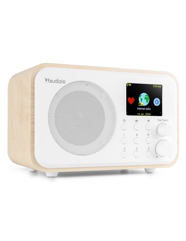 Vicenza WIFI Radio Internet con DAB+ y batería Blanco