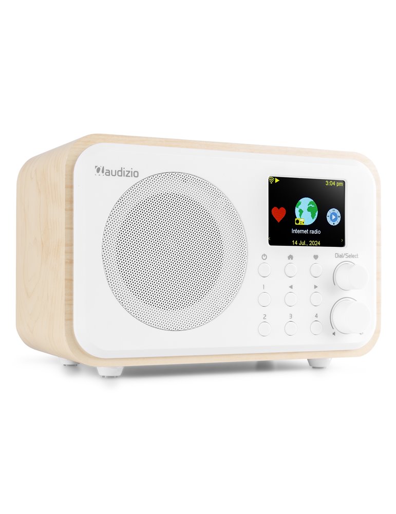 Vicenza WIFI Radio Internet con DAB+ y batería Blanco
