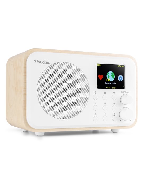 Vicenza WIFI Radio Internet con DAB+ y batería Blanco