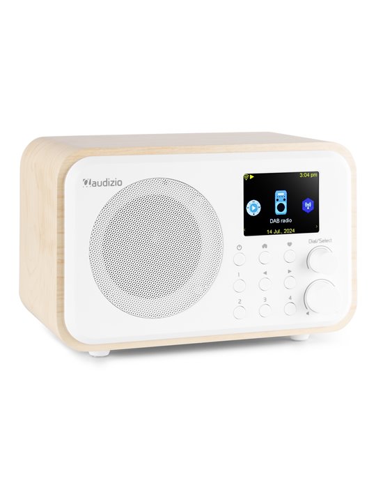 Vicenza WIFI Radio Internet con DAB+ y batería Blanco