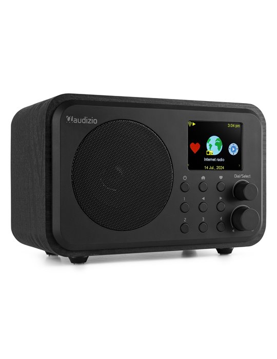 Vicenza WIFI Radio Internet con DAB+ y batería Black