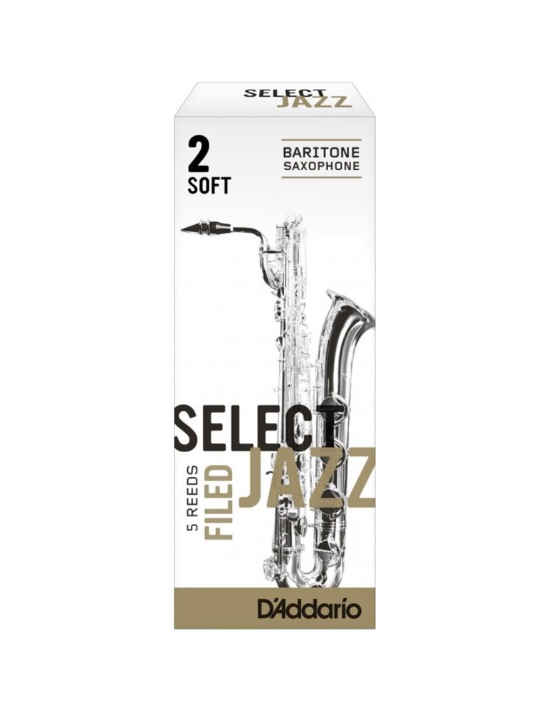 Caja 5 Cañas Saxo Barítono Select Jazz by D'Addario 2 Media Filed