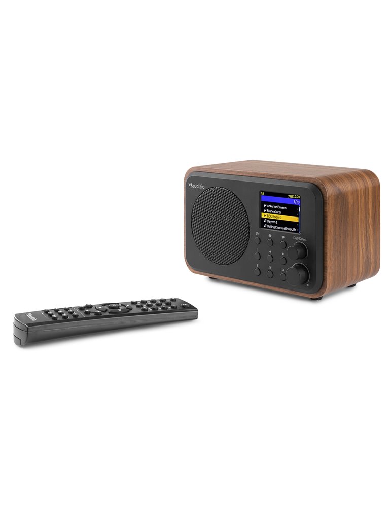 Vicenza WIFI Radio Internet con DAB+ y batería Wood