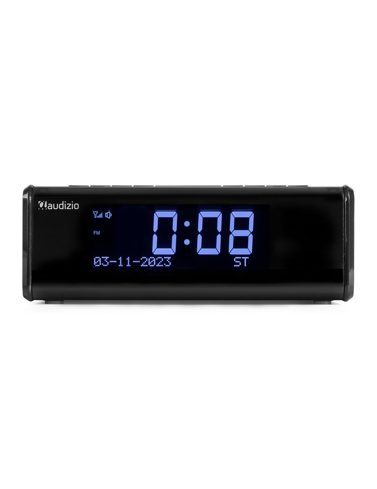 Cuneo Clock Radio DAB + con carga inalámbrica