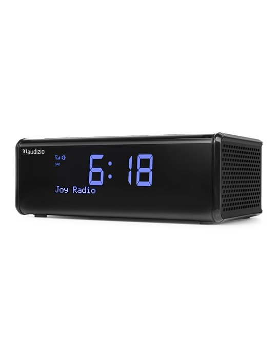 Cuneo Clock Radio DAB + con carga inalámbrica