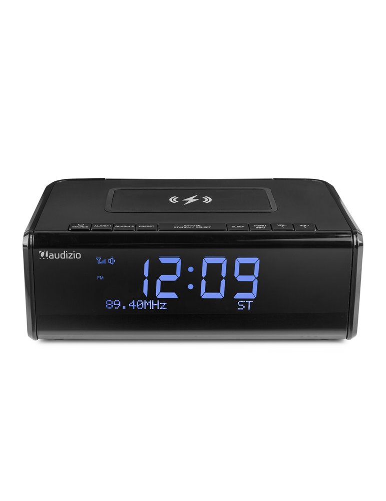 Cuneo Clock Radio DAB + con carga inalámbrica