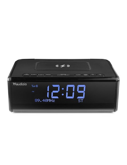 Cuneo Clock Radio DAB + con carga inalámbrica