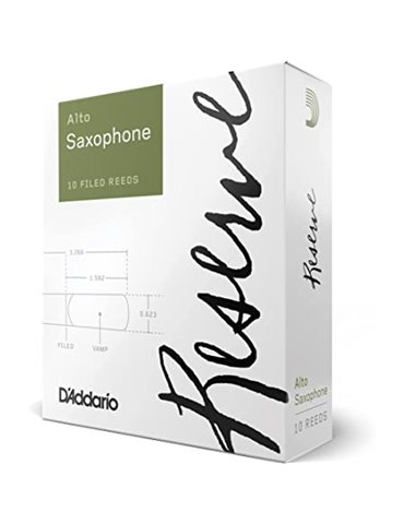 Caja 10 Cañas Saxo Alto Organic Reserve by D'Addario 2