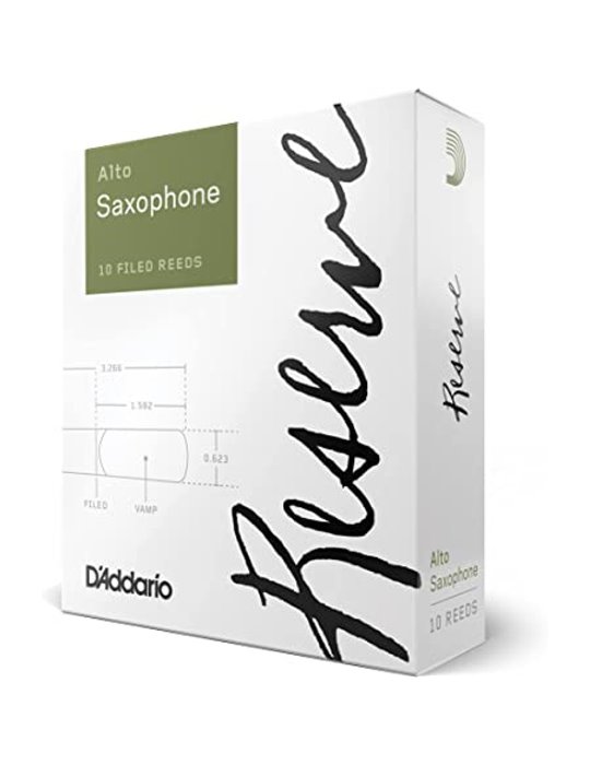 Caja 10 Cañas Saxo Alto Organic Reserve by D'Addario 2