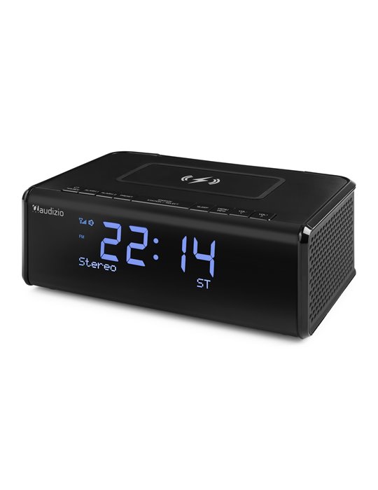 Cuneo Clock Radio DAB + con carga inalámbrica
