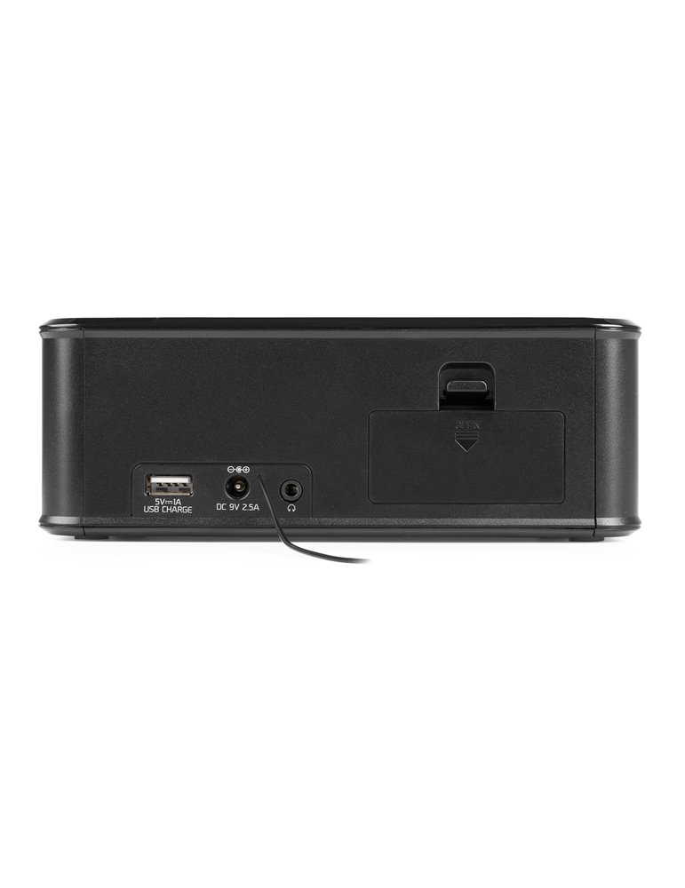Cuneo Clock Radio DAB + con carga inalámbrica