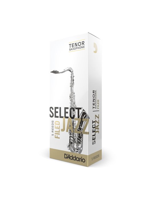 Caja 5 Cañas Saxo Tenor Select Jazz by D'Addario 2 Suave UnFiled