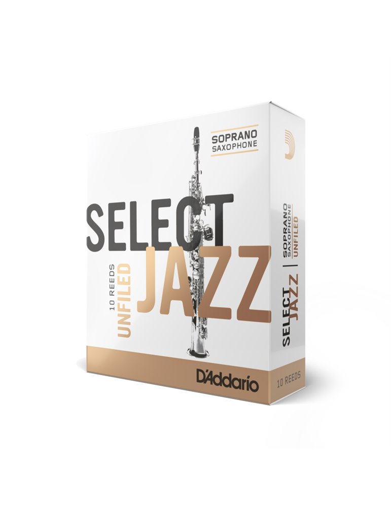 Caja 10 Cañas Saxo Soprano Select Jazz by D'Addario 2 Dura UnFiled