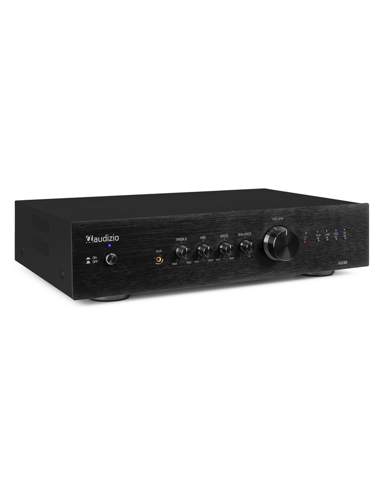 AD200B Amplificador HiFi 2 Canales Negro