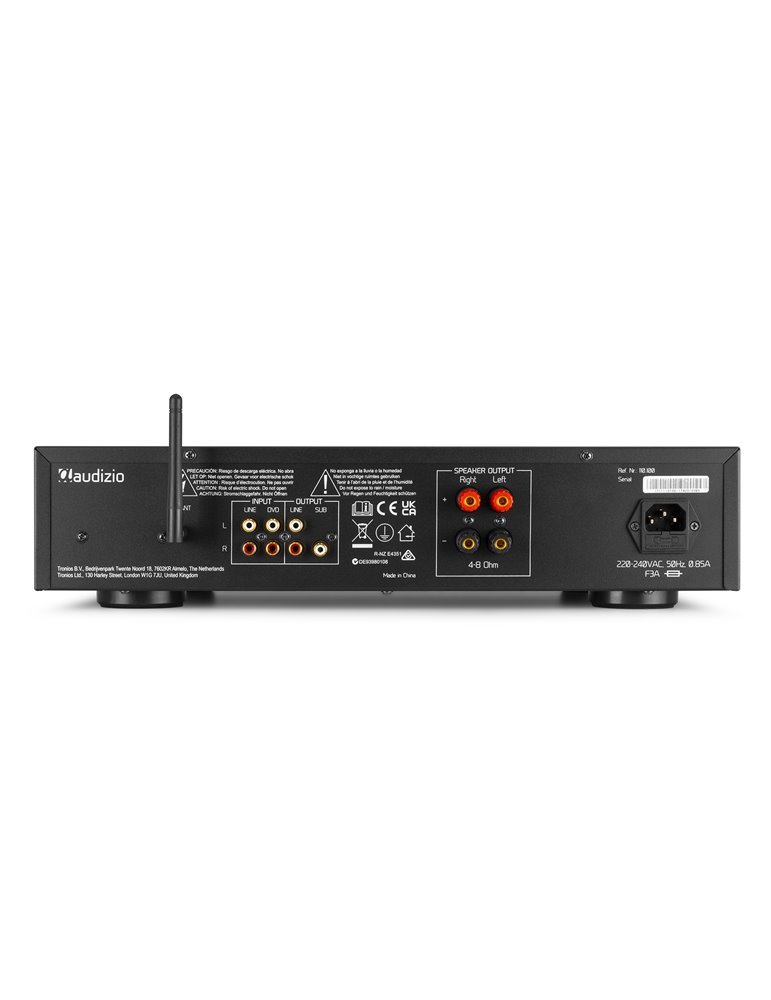 AD200B Amplificador HiFi 2 Canales Negro