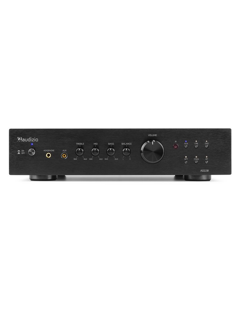 AD220B Amplificador HiFi 2 Canales Negro
