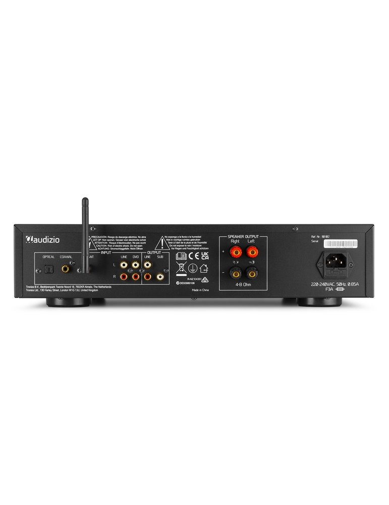 AD220B Amplificador HiFi 2 Canales Negro