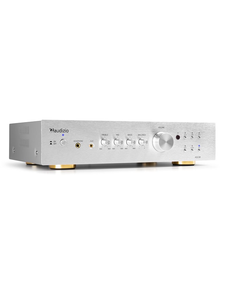 AD220A Amplificador HiFi 2 Canales Aluminio
