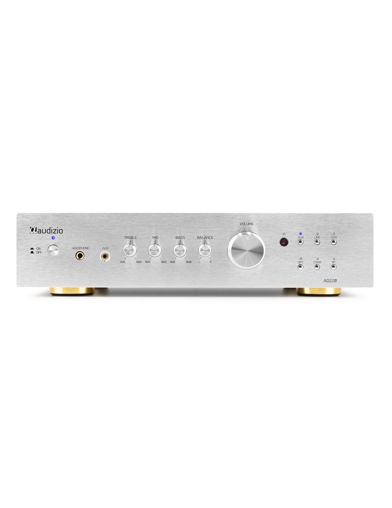 AD220A Amplificador HiFi 2 Canales Aluminio