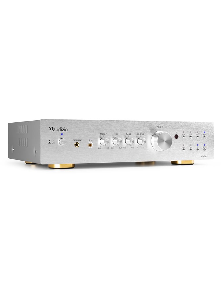AD420A Amplificador Hifi 4 Canales Aluminio